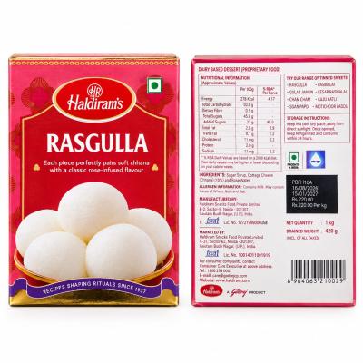 HALDIRAM RASGULLA (CHHENA) - 1kg